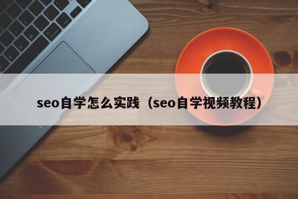 seo自学怎么实践（seo自学视频教程）