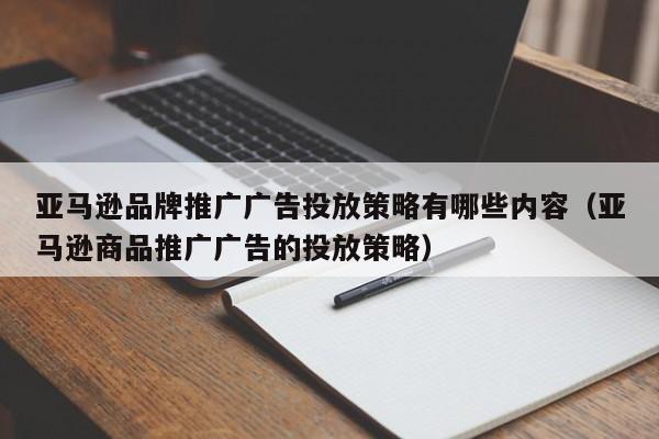 亚马逊品牌推广广告投放策略有哪些内容（亚马逊商品推广广告的投放策略）