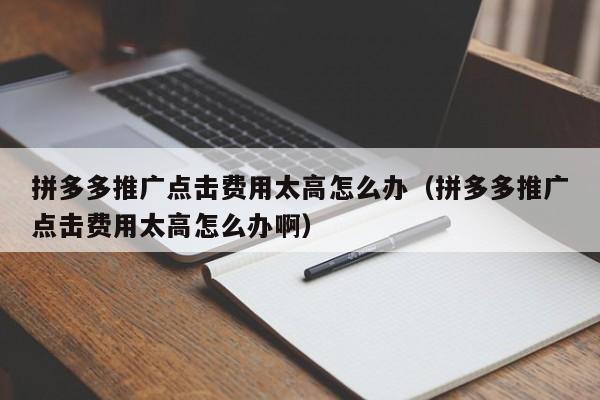 拼多多推广点击费用太高怎么办（拼多多推广点击费用太高怎么办啊）